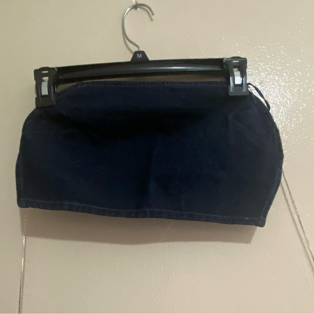 Zara Dark Blue Denim Bandeau